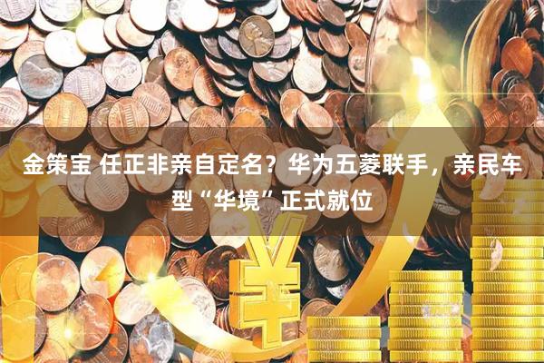 金策宝 任正非亲自定名？华为五菱联手，亲民车型“华境”正式就位