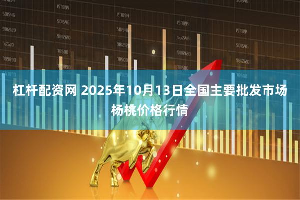 杠杆配资网 2025年10月13日全国主要批发市场杨桃价格行情
